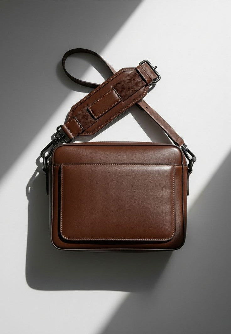 Premium Leather Crossbody Bag